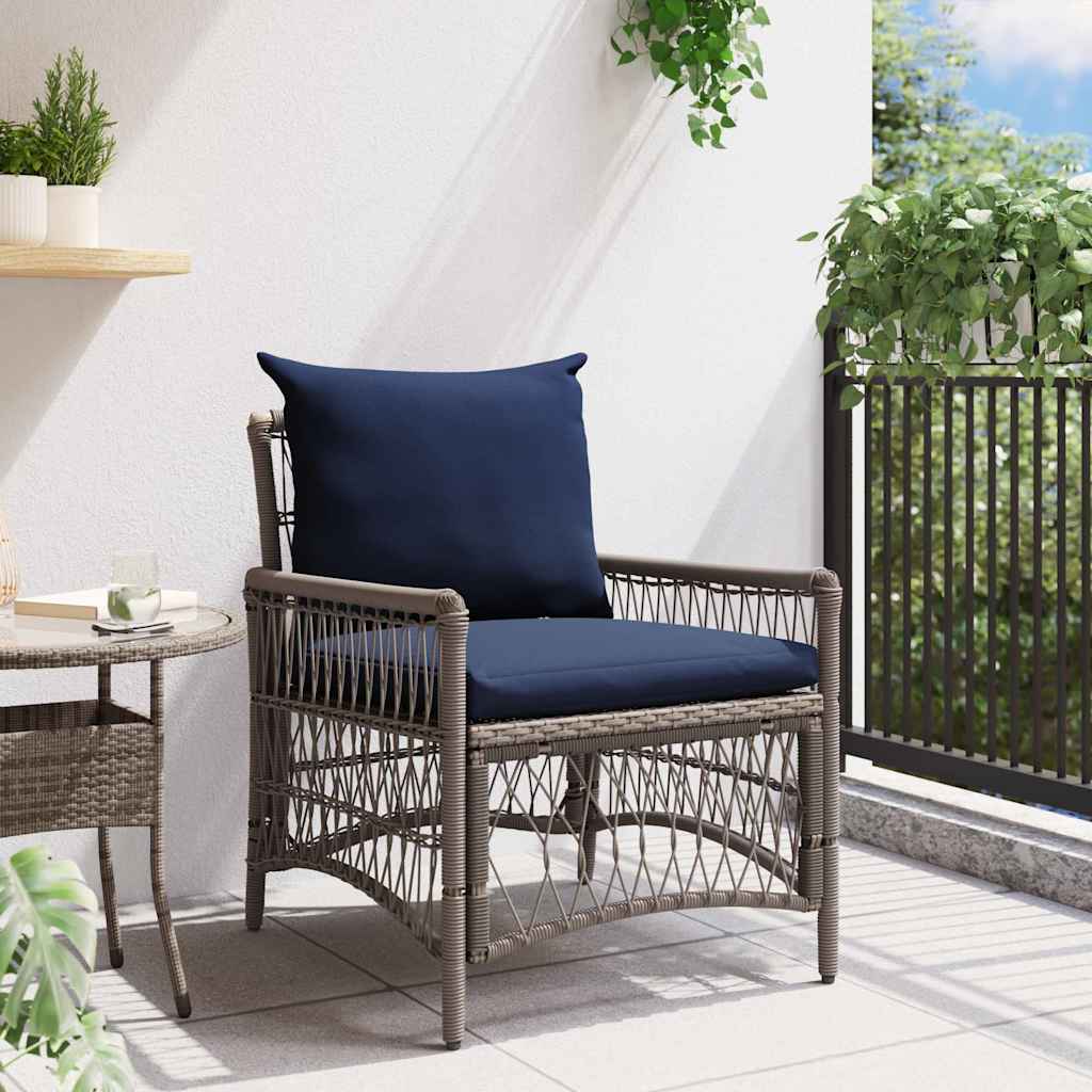 Have Stol Grå 60 x 70 x 78cm polyrattan