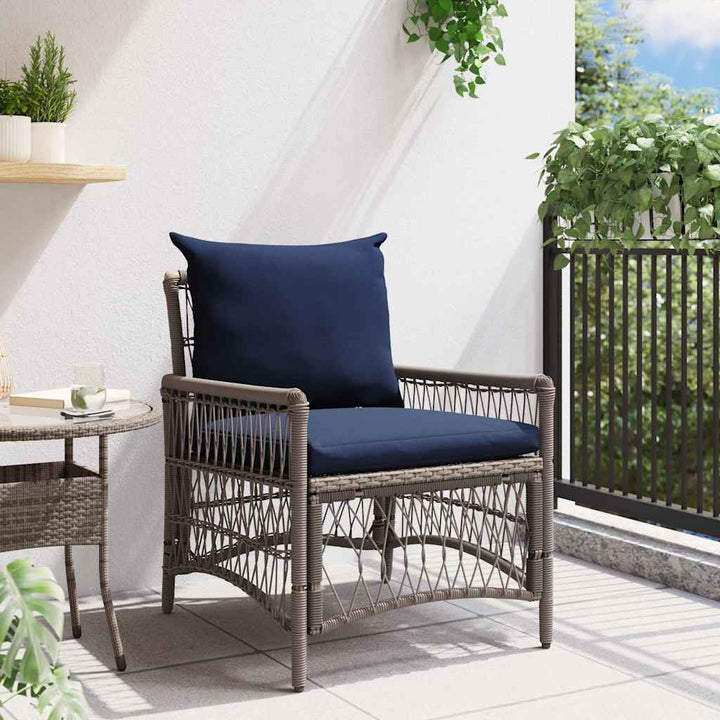 Have Stol Grå 60 x 70 x 78cm polyrattan