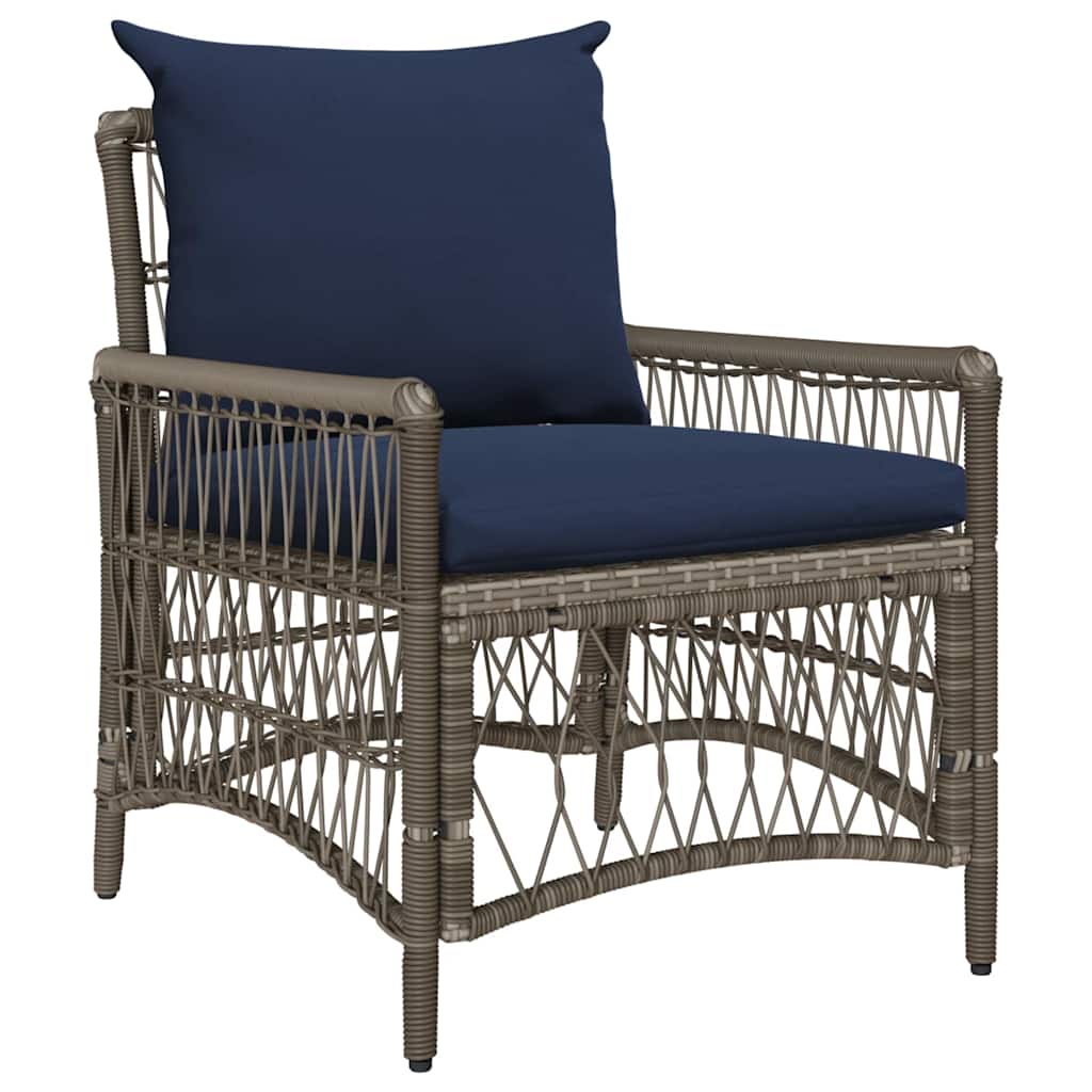 Have Stol Grå 60 x 70 x 78cm polyrattan