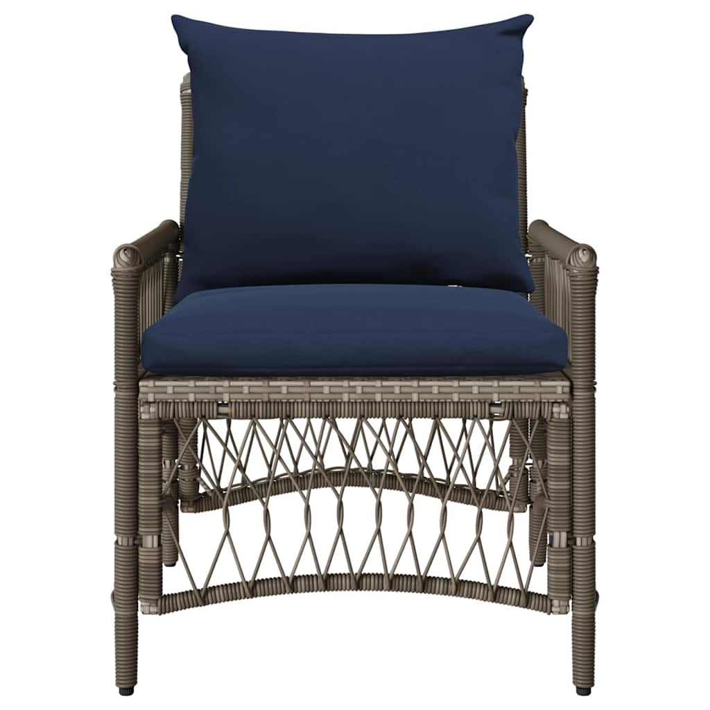 Have Stol Grå 60 x 70 x 78cm polyrattan