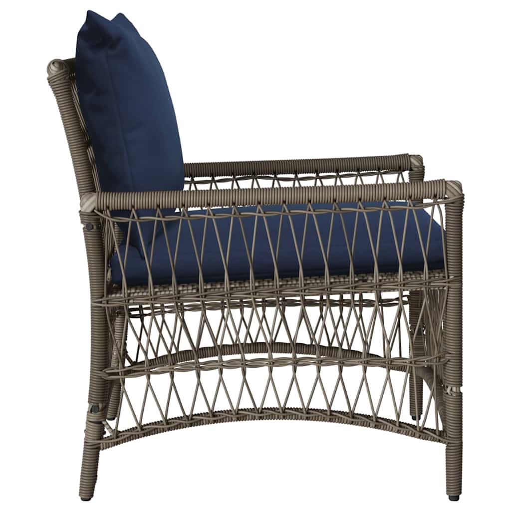 Have Stol Grå 60 x 70 x 78cm polyrattan
