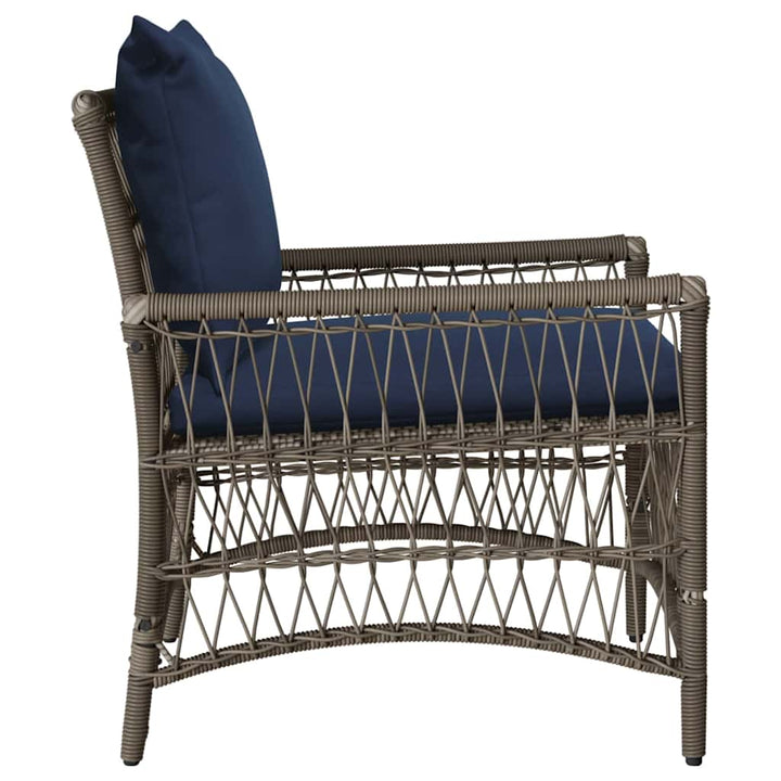 Have Stol Grå 60 x 70 x 78cm polyrattan