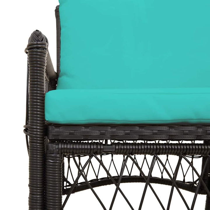 Have Stol Sort 60 x 70 x 78cm polyrattan