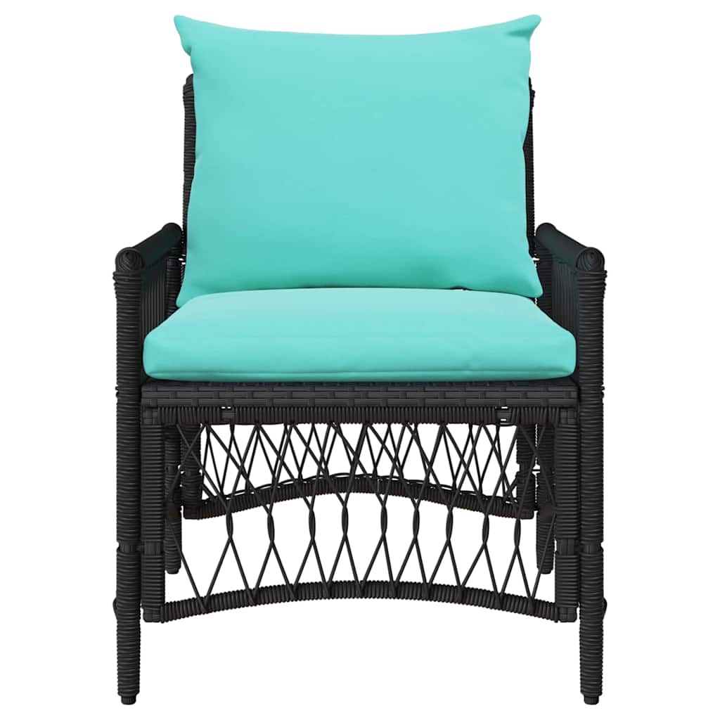 Have Stol Sort 60 x 70 x 78cm polyrattan