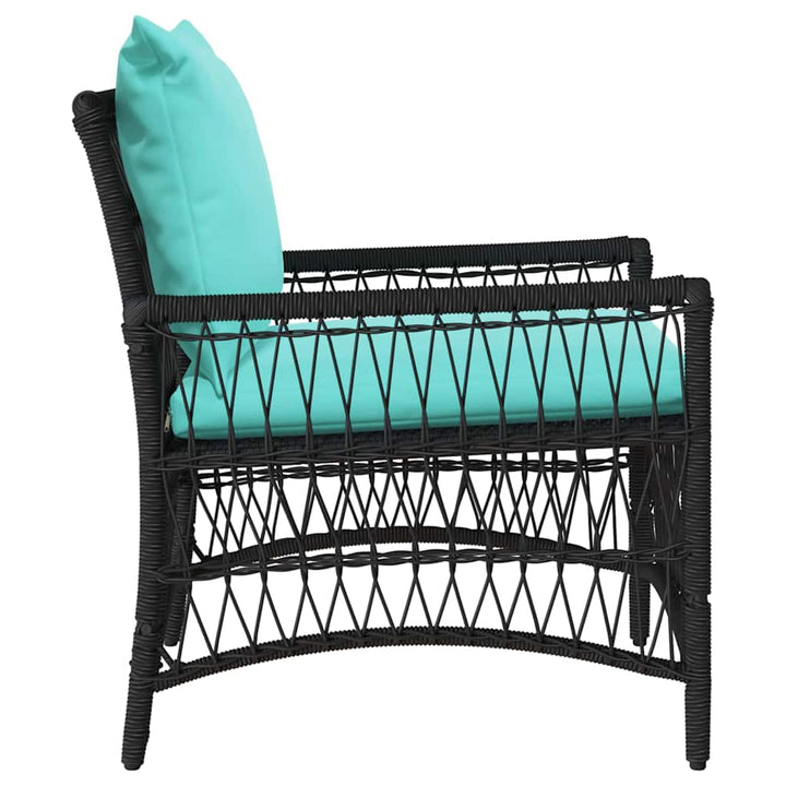 Have Stol Sort 60 x 70 x 78cm polyrattan