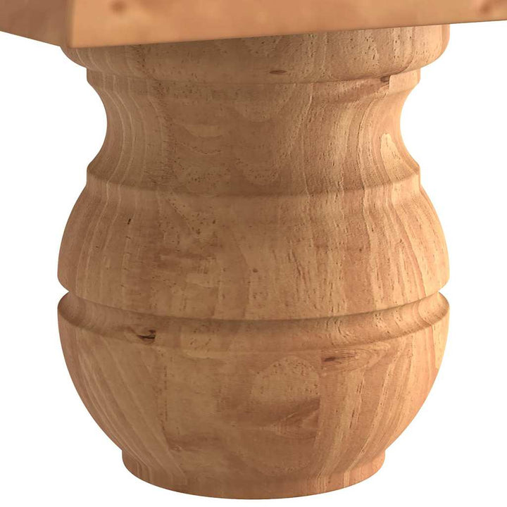 Sideboard ASKIM Brun 133.5 x 40 x 79 cm Massivt fyrretræ