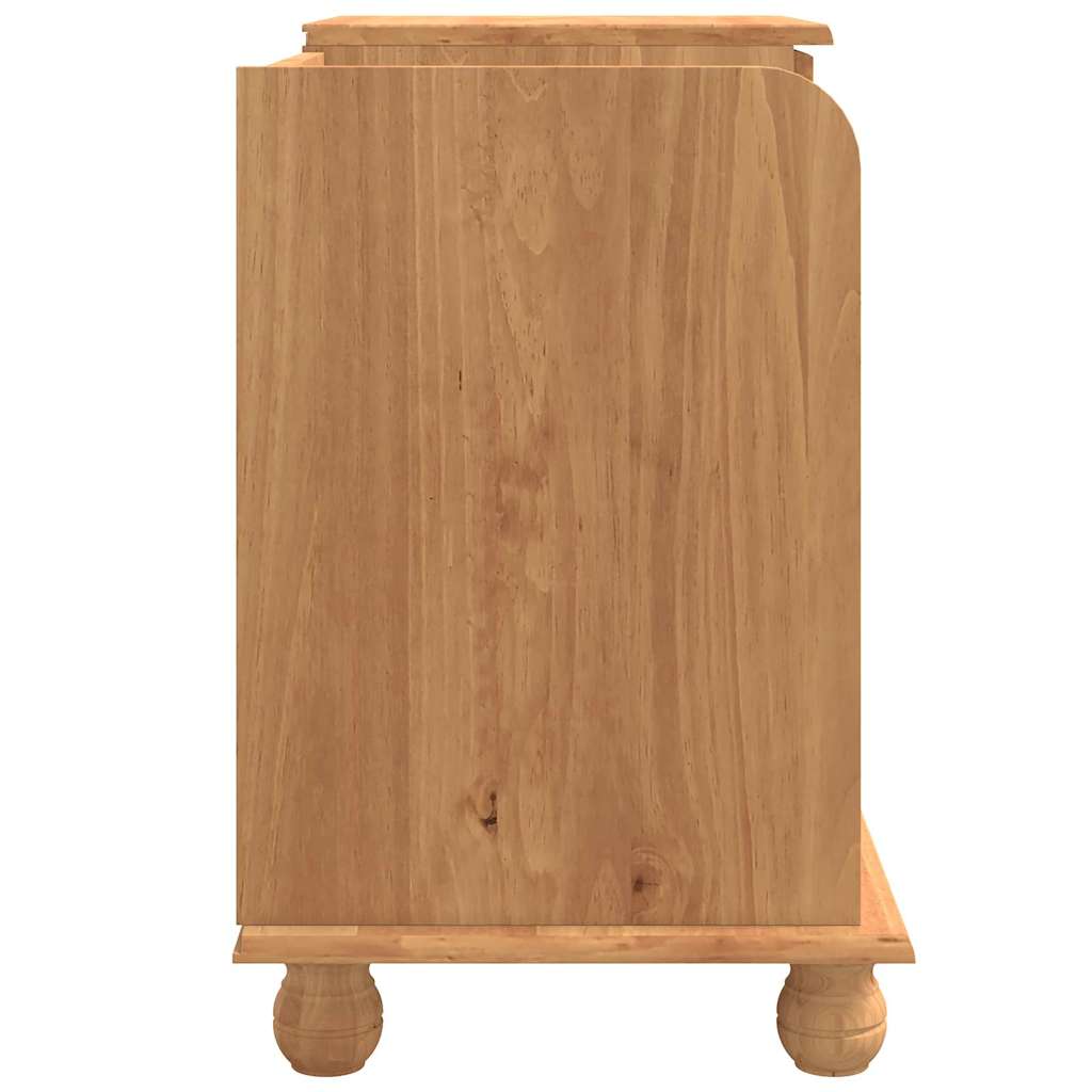 Opbevaringsbænk til entréen ASKIM Brun 100 x 39 x 62 cm