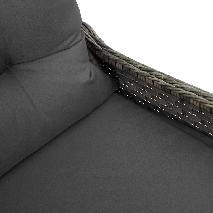 Liggestol Grå 56 x 66 x 95cm polyrattan