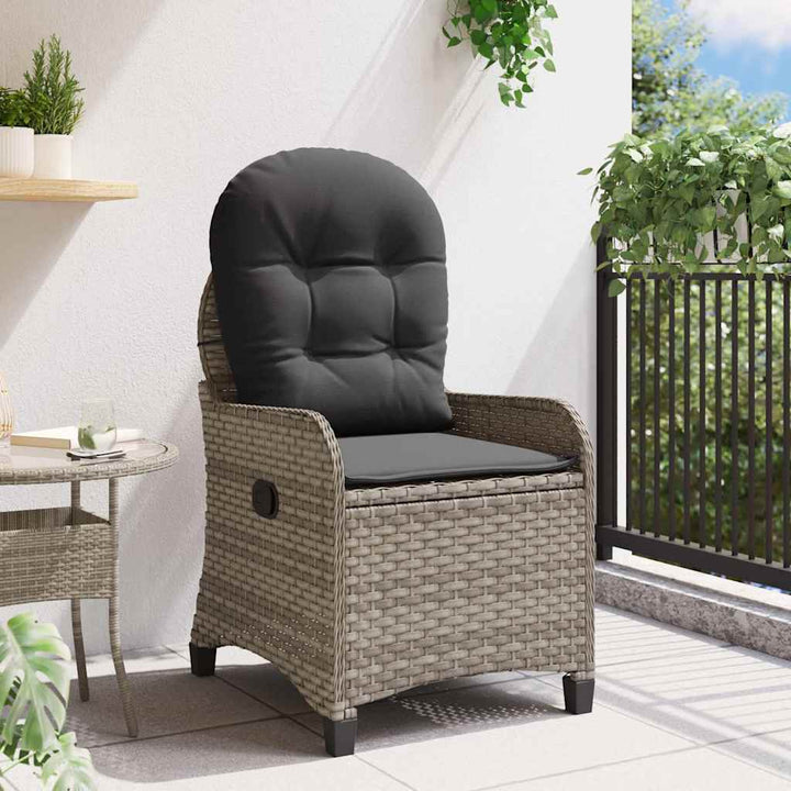Liggestol Grå 56 x 66 x 95cm polyrattan