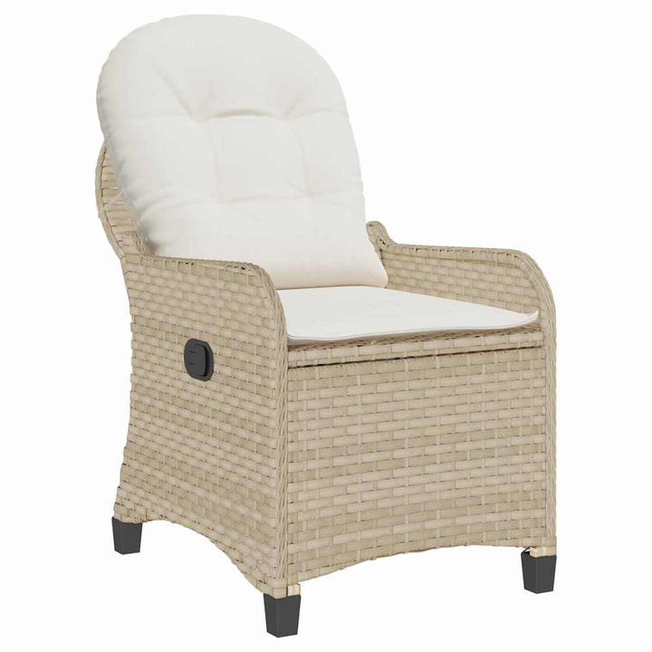 Liggestol Beige 56 x 66 x 95cm polyrattan