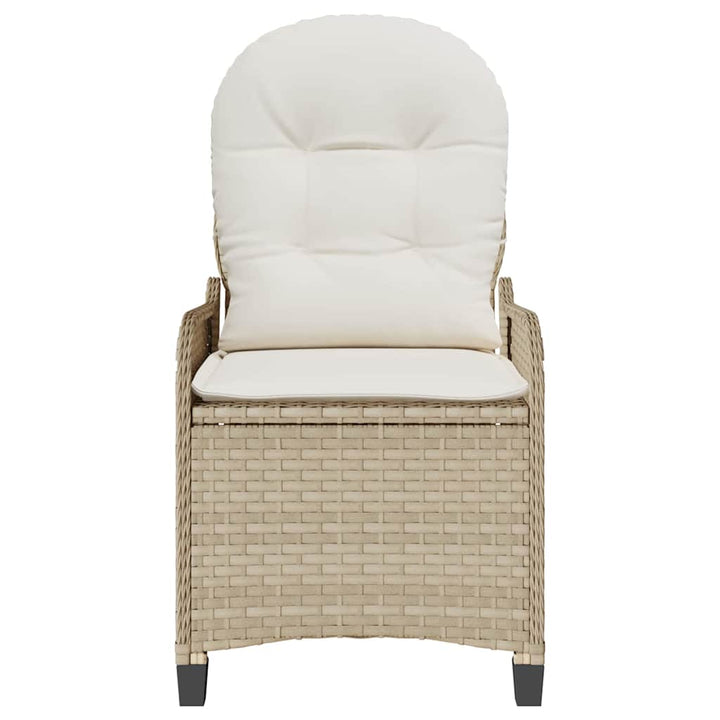 Liggestol Beige 56 x 66 x 95cm polyrattan