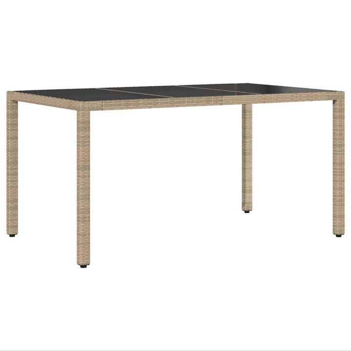 Have Spisebordssæt 5 pcs Beige Poly rattan