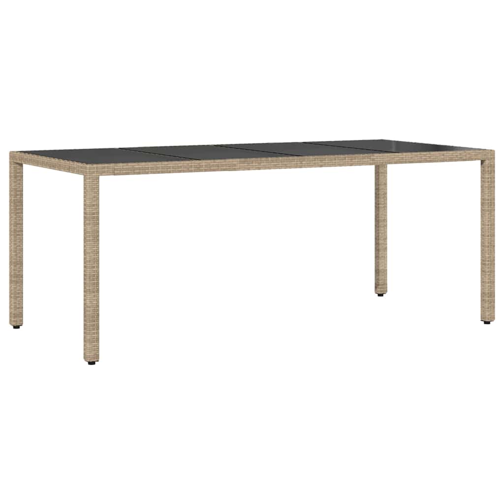 Have Spisebordssæt 7 pcs Beige Poly rattan