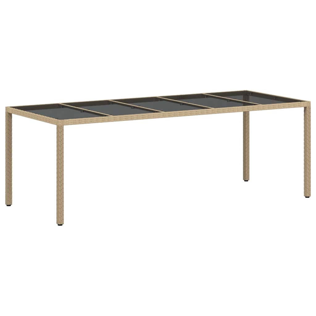 Have Spisebordssæt 11 pcs Beige Poly rattan