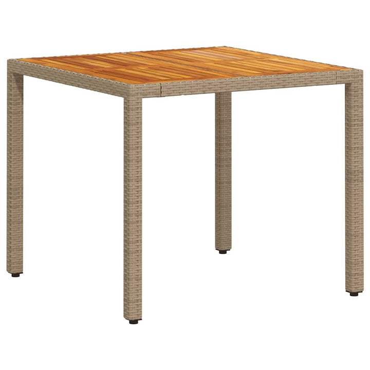 Have Spisebordssæt 3 pcs Beige Poly rattan