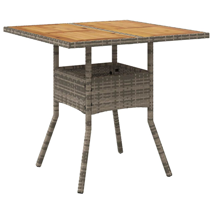 Have Spisebordssæt 3 pcs Grå Poly rattan