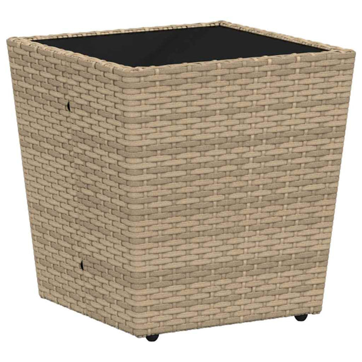 Have Bistro Sæt 3 pcs Beige Poly rattan