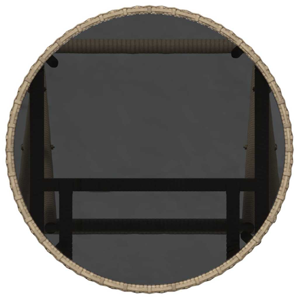 Have Bistro Sæt 3 pcs Beige Poly rattan