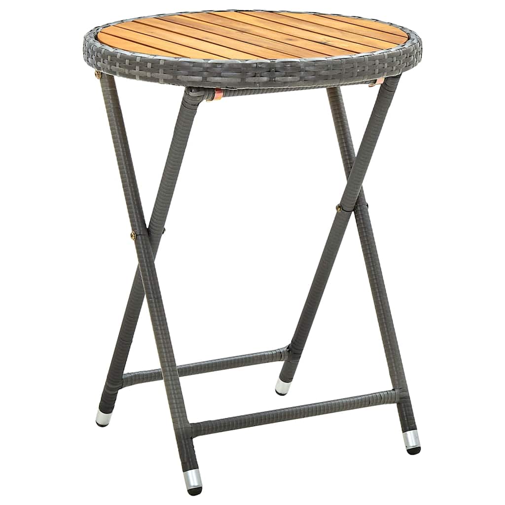 Have Bistro Sæt 3 pcs Grå Poly rattan
