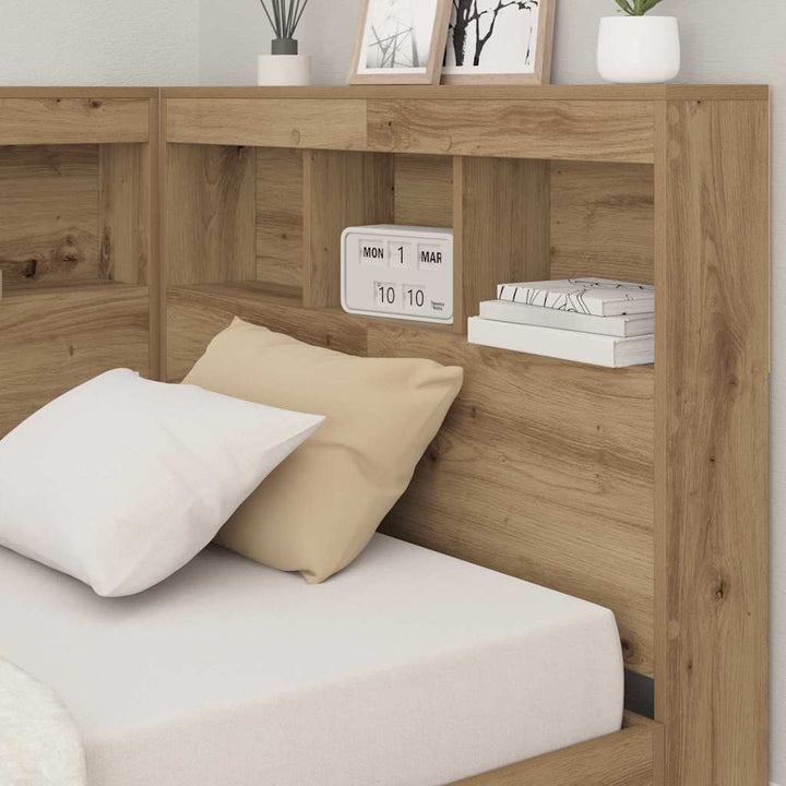 Opbevaringshovedgavl artisan eg 100 cm Konstrueret træ