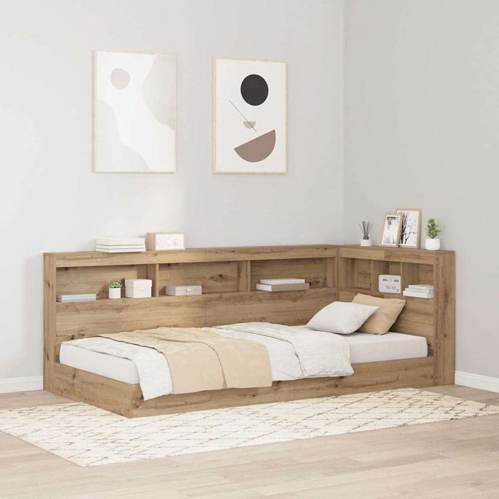 Opbevaringshovedgavl artisan eg 100 cm Konstrueret træ