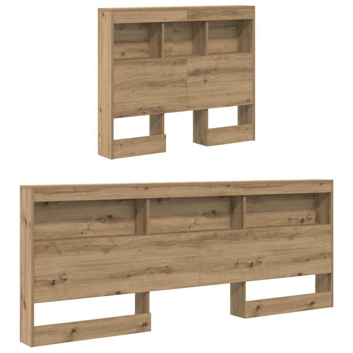 Opbevaringshovedgavl artisan eg 100 cm Konstrueret træ