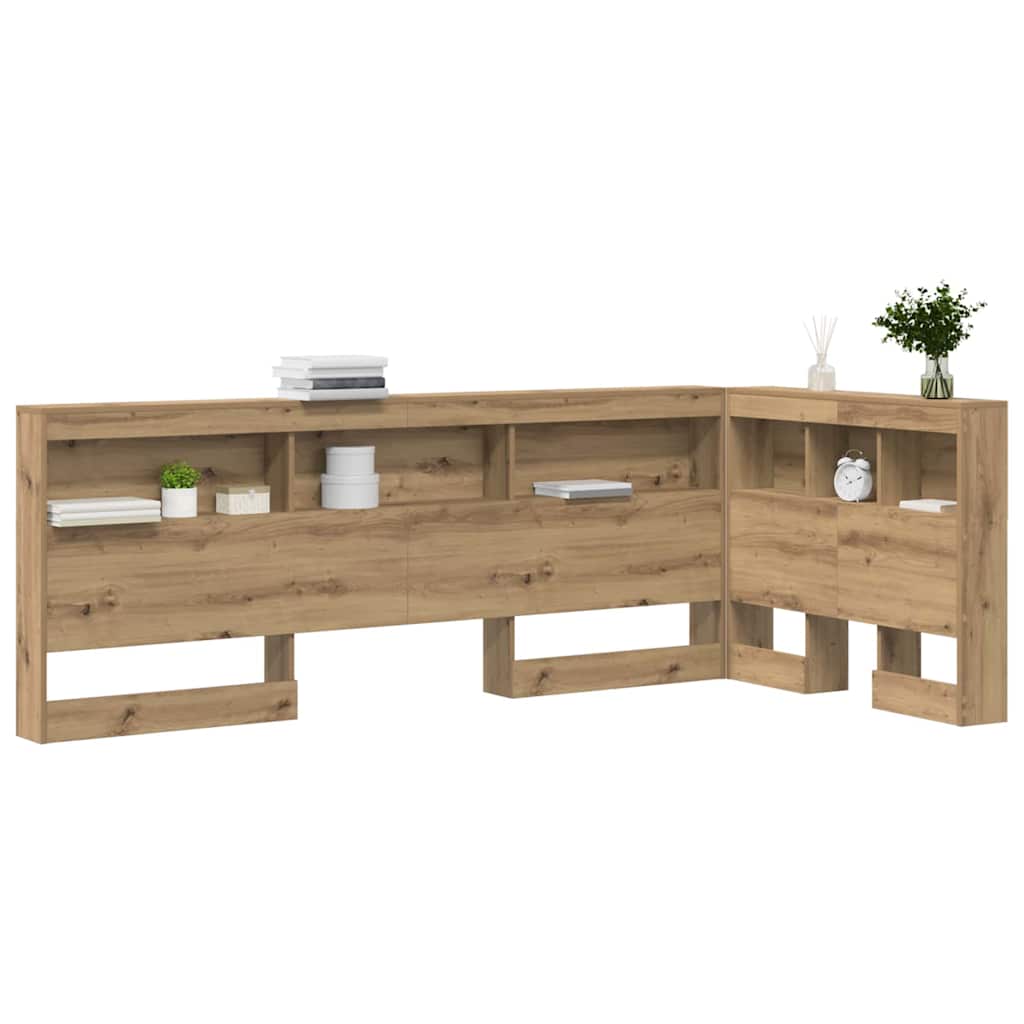 Opbevaringshovedgavl artisan eg 100 cm Konstrueret træ