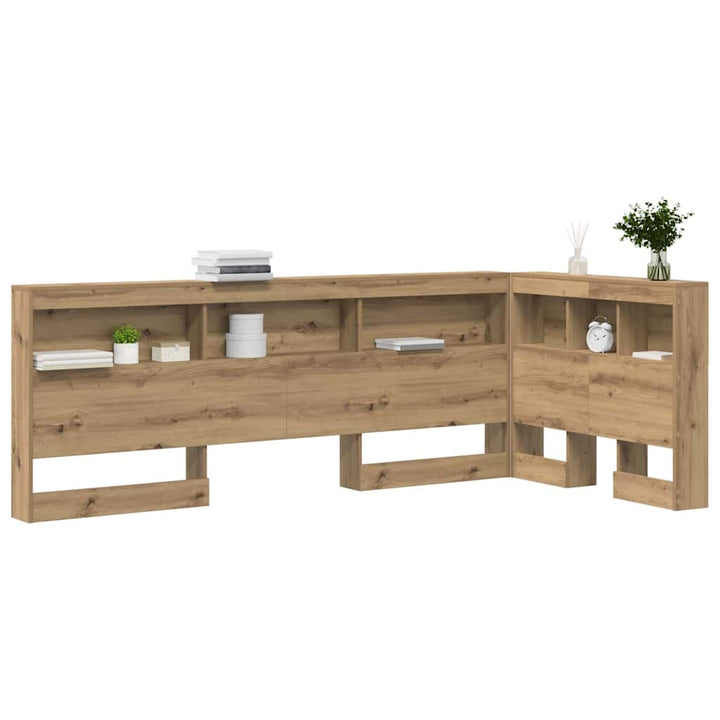 Opbevaringshovedgavl artisan eg 100 cm Konstrueret træ