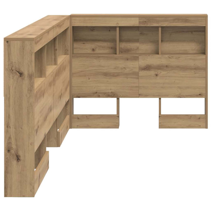 Opbevaringshovedgavl artisan eg 100 cm Konstrueret træ