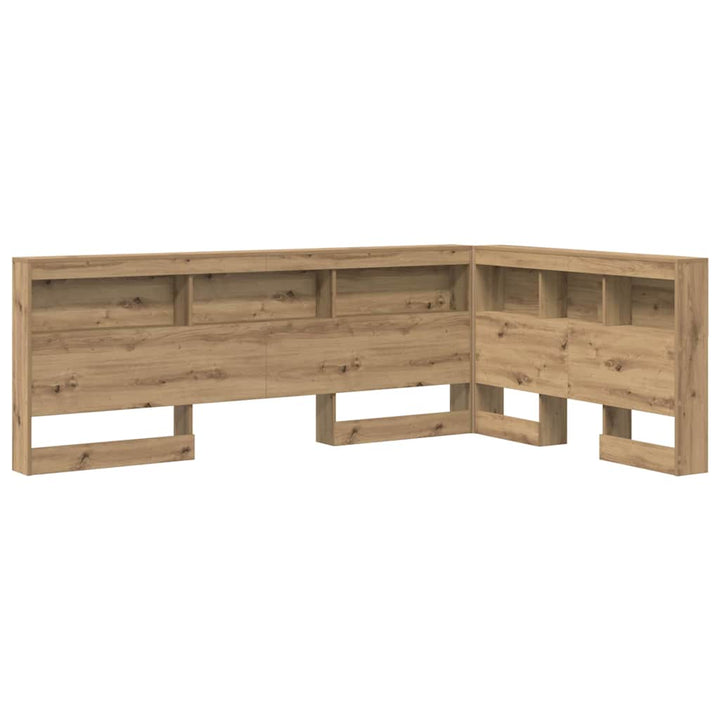 Opbevaringshovedgavl artisan eg 120 cm Konstrueret træ