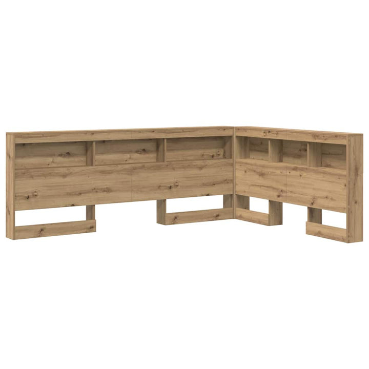Opbevaringshovedgavl artisan eg 140 cm Konstrueret træ
