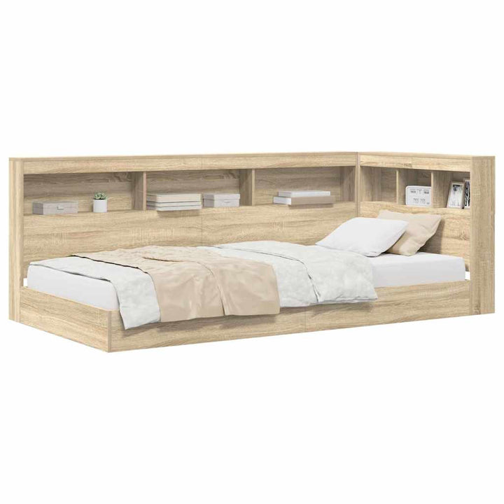 Bogreol Seng Sonoma eg 75 x 190 cm Konstrueret træ