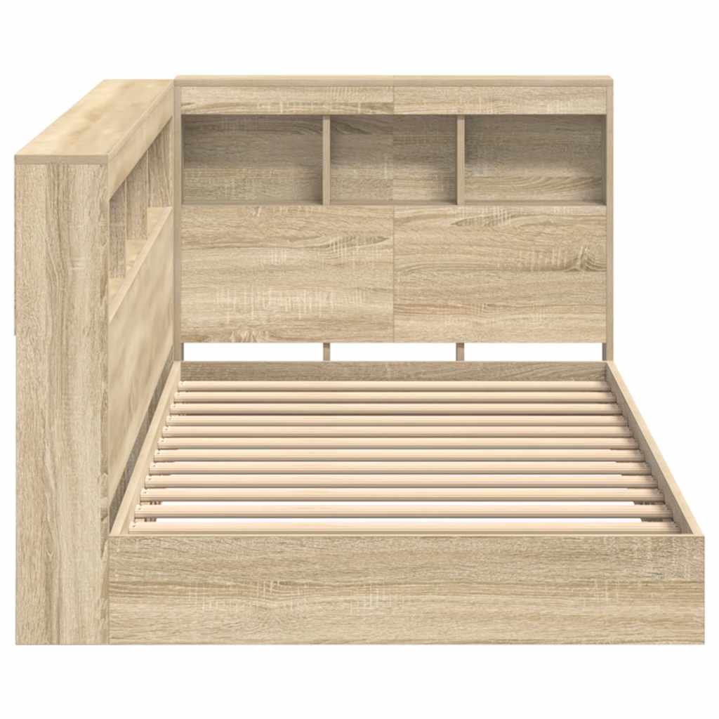 Bogreol Seng Sonoma eg 75 x 190 cm Konstrueret træ