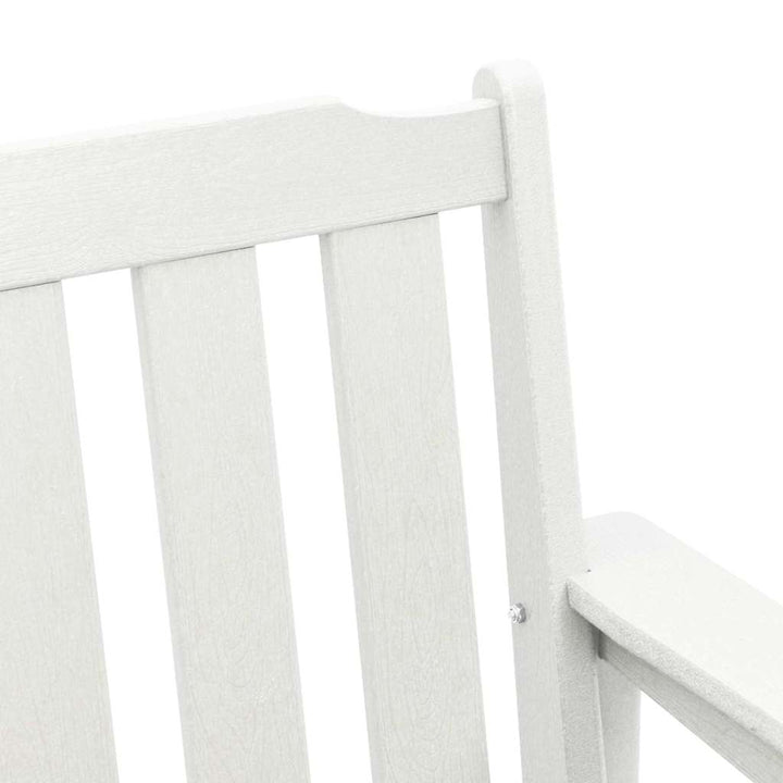 Havemøbel spise stol 4 pcs Hvid 65.5 x 55.5 x 88cm Plastik