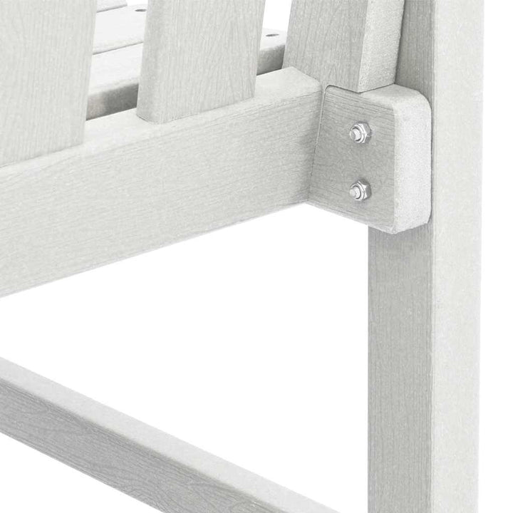 Havemøbel spise stol 4 pcs Hvid 65.5 x 55.5 x 88cm Plastik