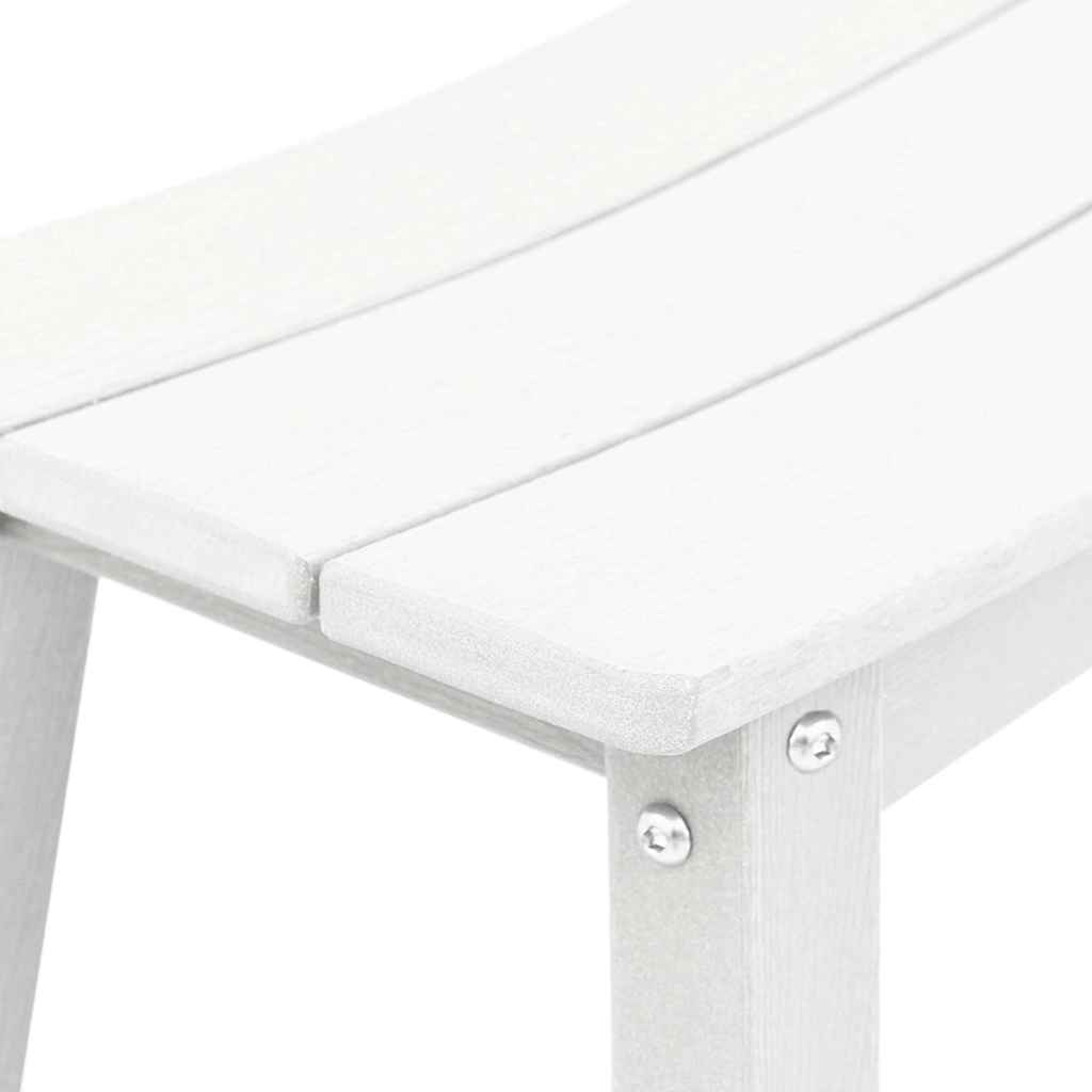 Have bar sæt 4 pcs Hvid HDPE