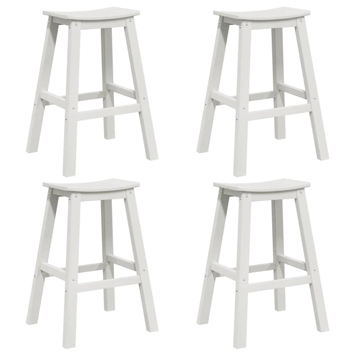 Have bar sæt 4 pcs Hvid HDPE