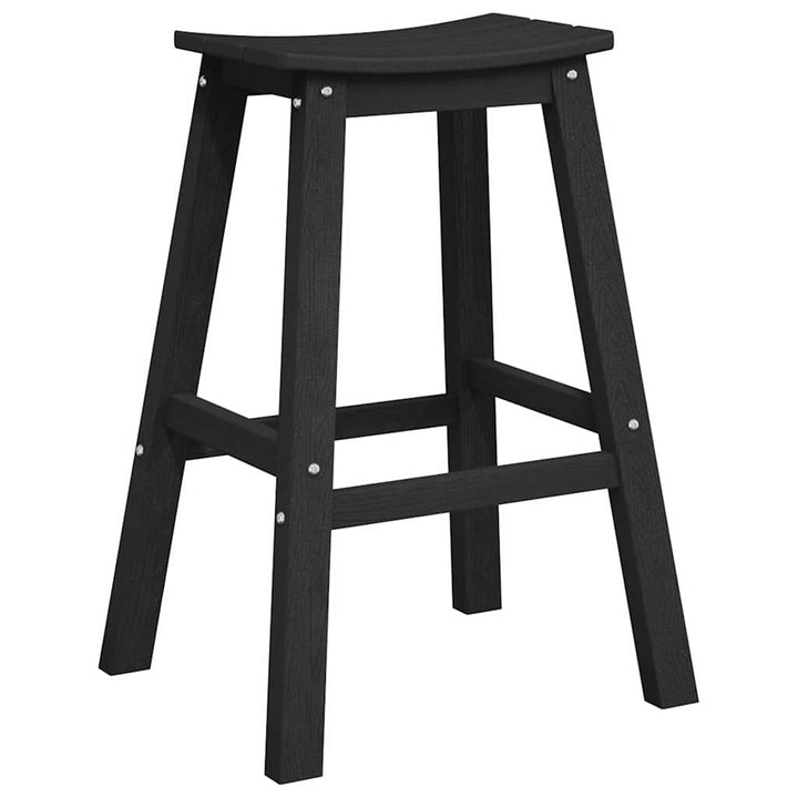 Have bar sæt 4 pcs Sort HDPE