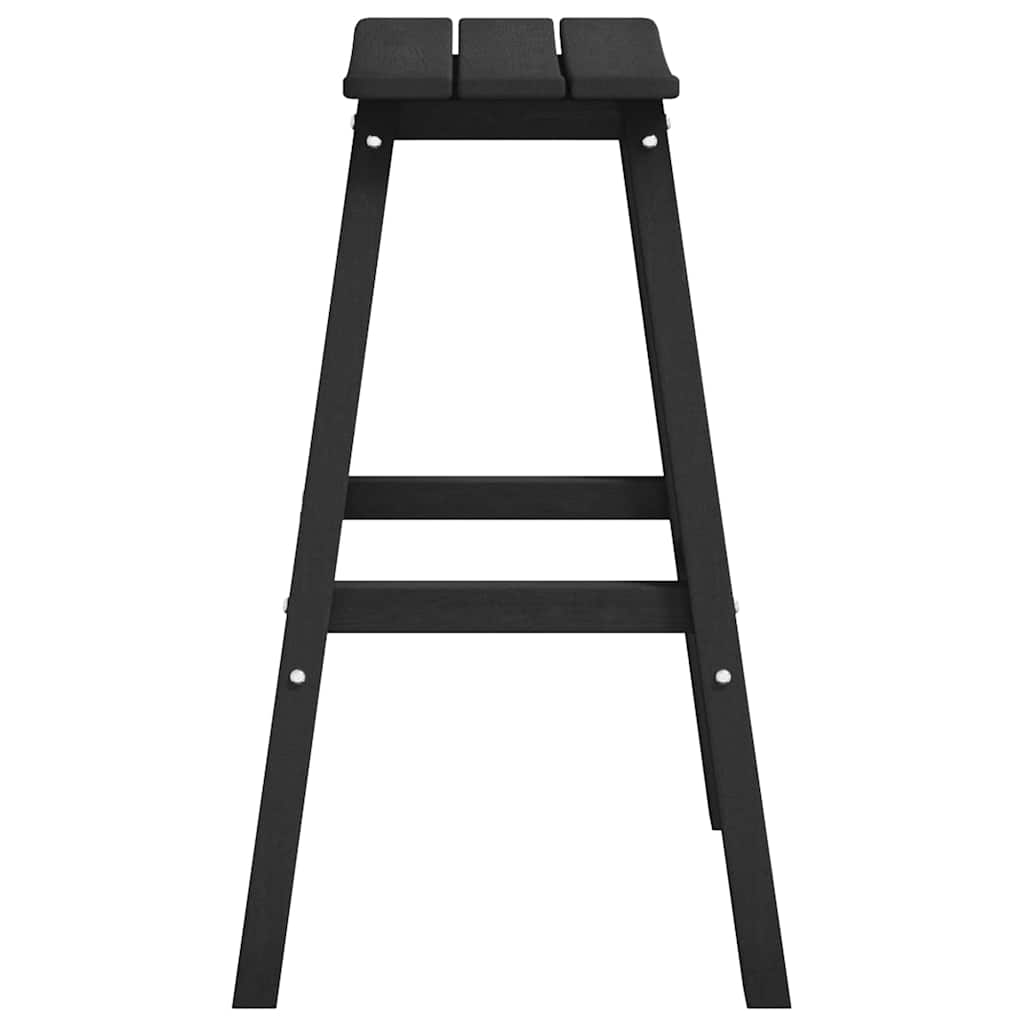 Have bar sæt 4 pcs Sort HDPE