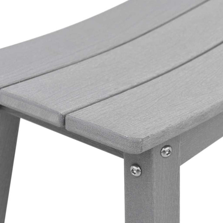 Have bar sæt 4 pcs Lysegrå HDPE