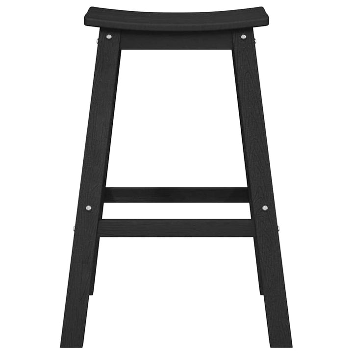 Have bar sæt 6 pcs Sort HDPE