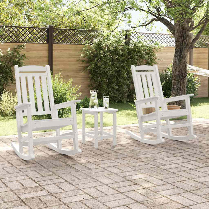 Have Gyngestol 2 pcs Hvid 70 x 92 x 108cm Plastik