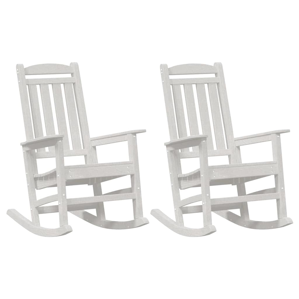 Have Gyngestol 2 pcs Hvid 70 x 92 x 108cm Plastik