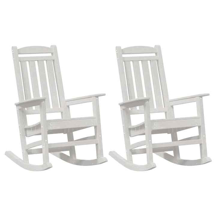 Have Gyngestol 2 pcs Hvid 70 x 92 x 108cm Plastik