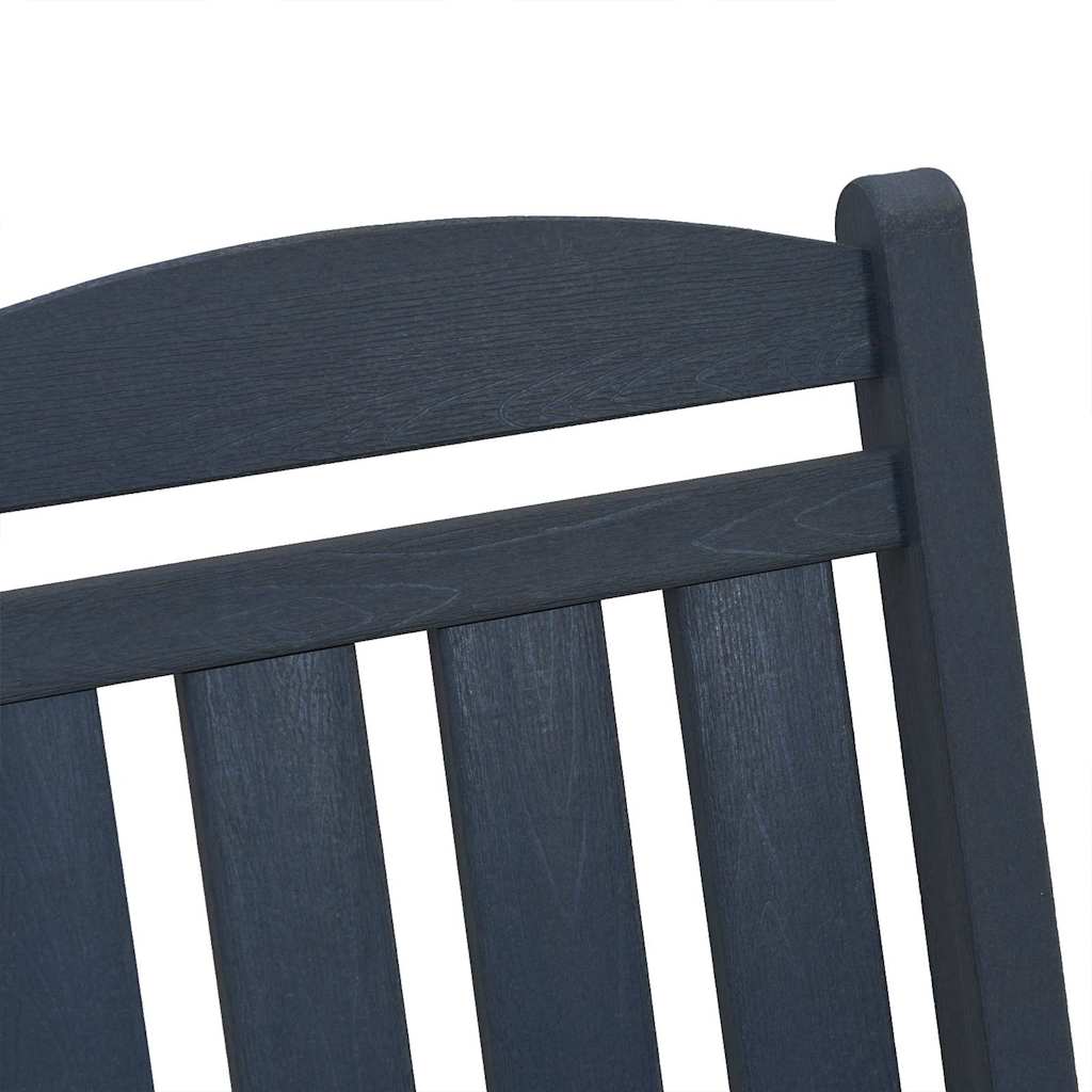 Have Gyngestol 2 pcs Marineblå 70 x 92 x 108cm Plastik