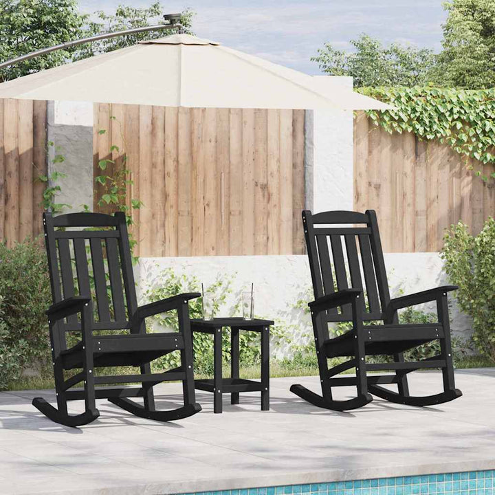 Have Gyngestol 3 pcs Sort 38 x 38 x 46cm Plastik