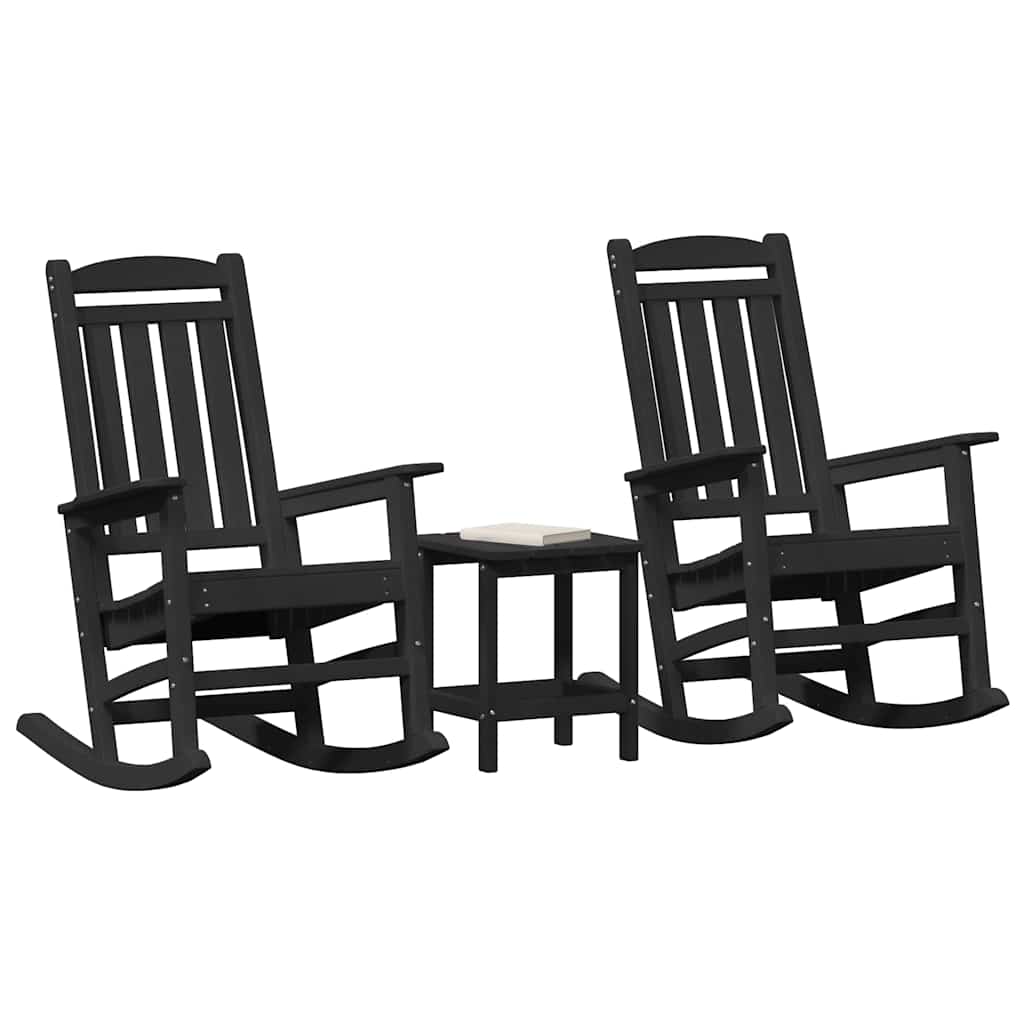 Have Gyngestol 3 pcs Sort 38 x 38 x 46cm Plastik