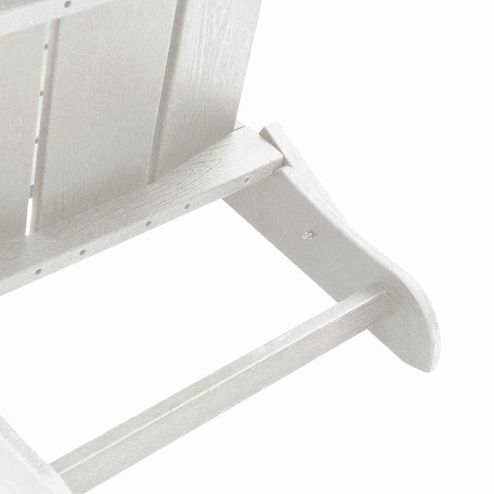 Havemøbler til lounge 2 pcs Hvid 74.5 x 80.5 x 90cm Plastik