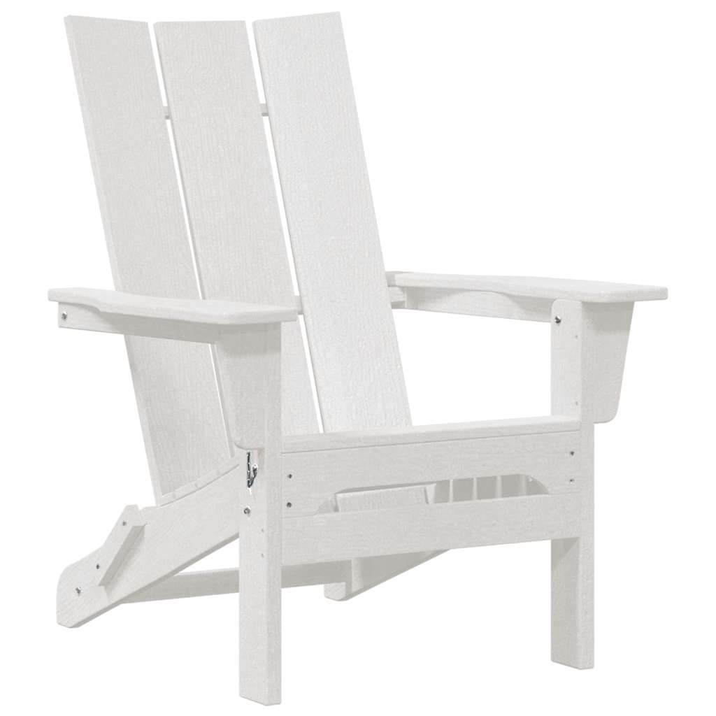 Havemøbler til lounge 2 pcs Hvid 74.5 x 80.5 x 90cm Plastik