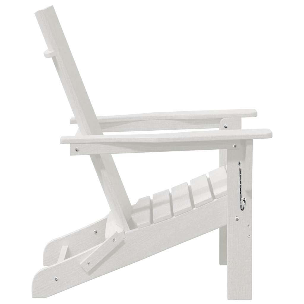 Havemøbler til lounge 2 pcs Hvid 74.5 x 80.5 x 90cm Plastik